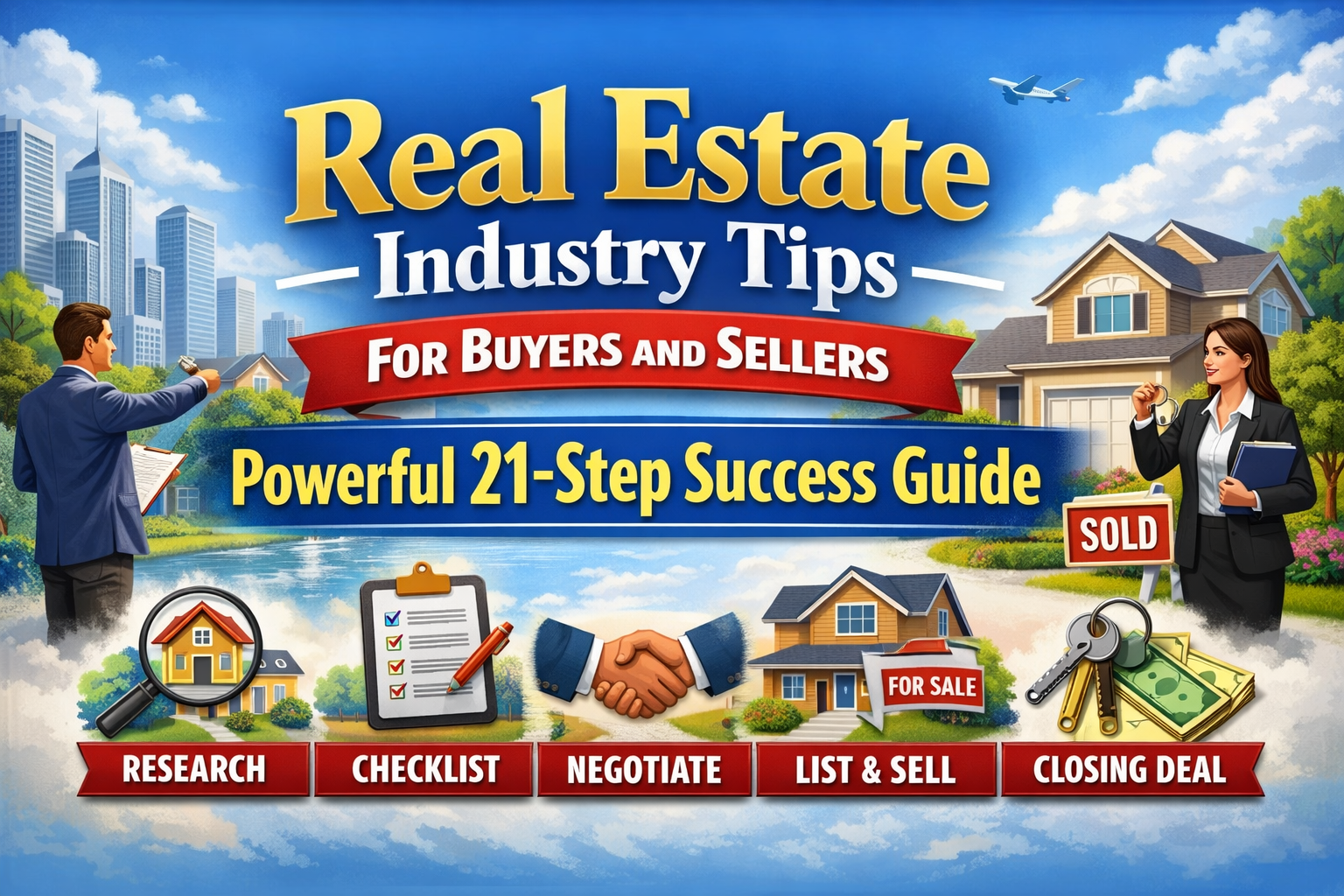 Real Estate Industry Tips for Buyers and Sellers: Powerful 21-Step Success Guide