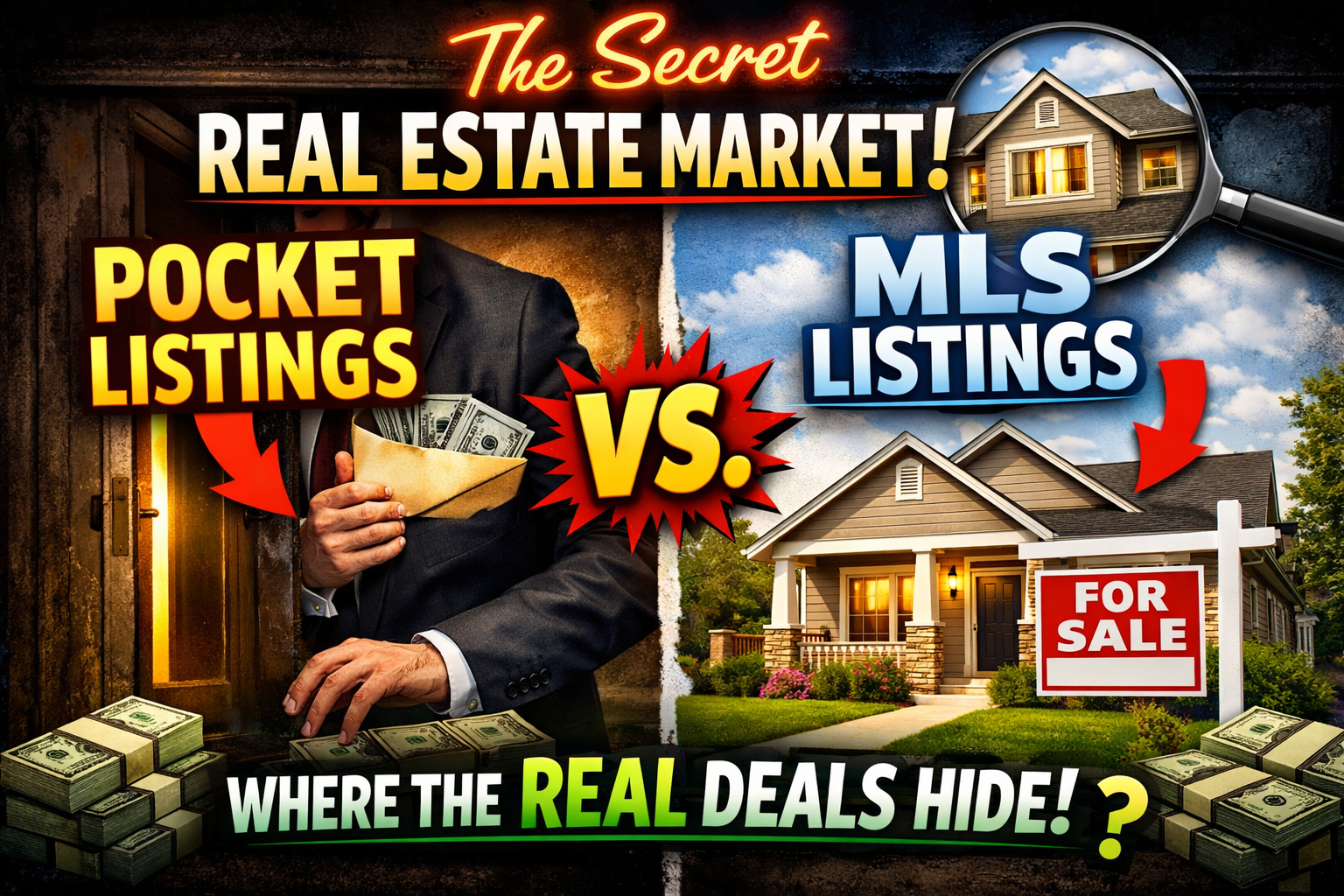 Title The Secret Real Estate Market: Pocket Listings vs. MLS and Where the Real Deals Hide