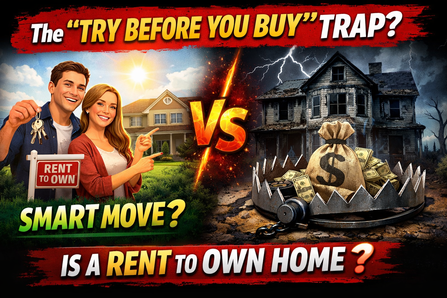 The “Try Before You Buy” Trap? Is a Rent to Own Home a Smart Move or a Scam?