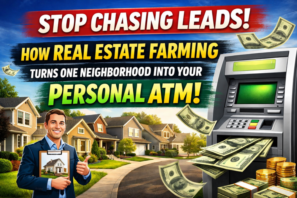Stop Chasing Leads: How Real Estate Farming Turns One Neighborhood into Your Personal ATM