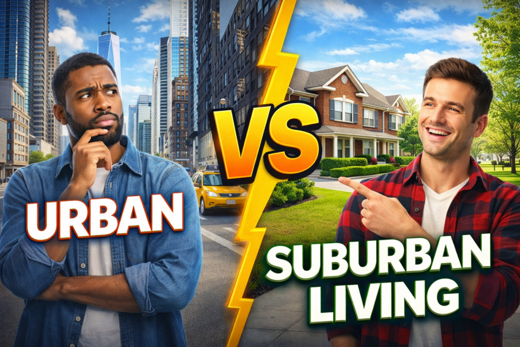 Urban vs Suburban Living 2026