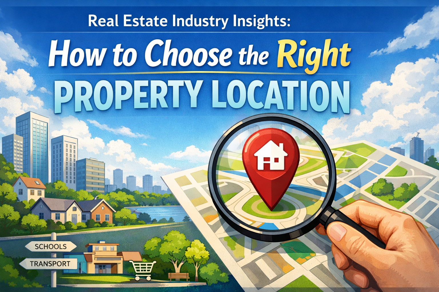 Real Estate Industry Insights: How to Choose the Right Property Location