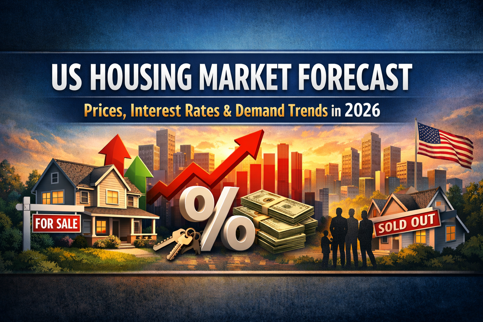 US Housing Market Forecast: Prices, Interest Rates & Demand Trends That Matter in 2026