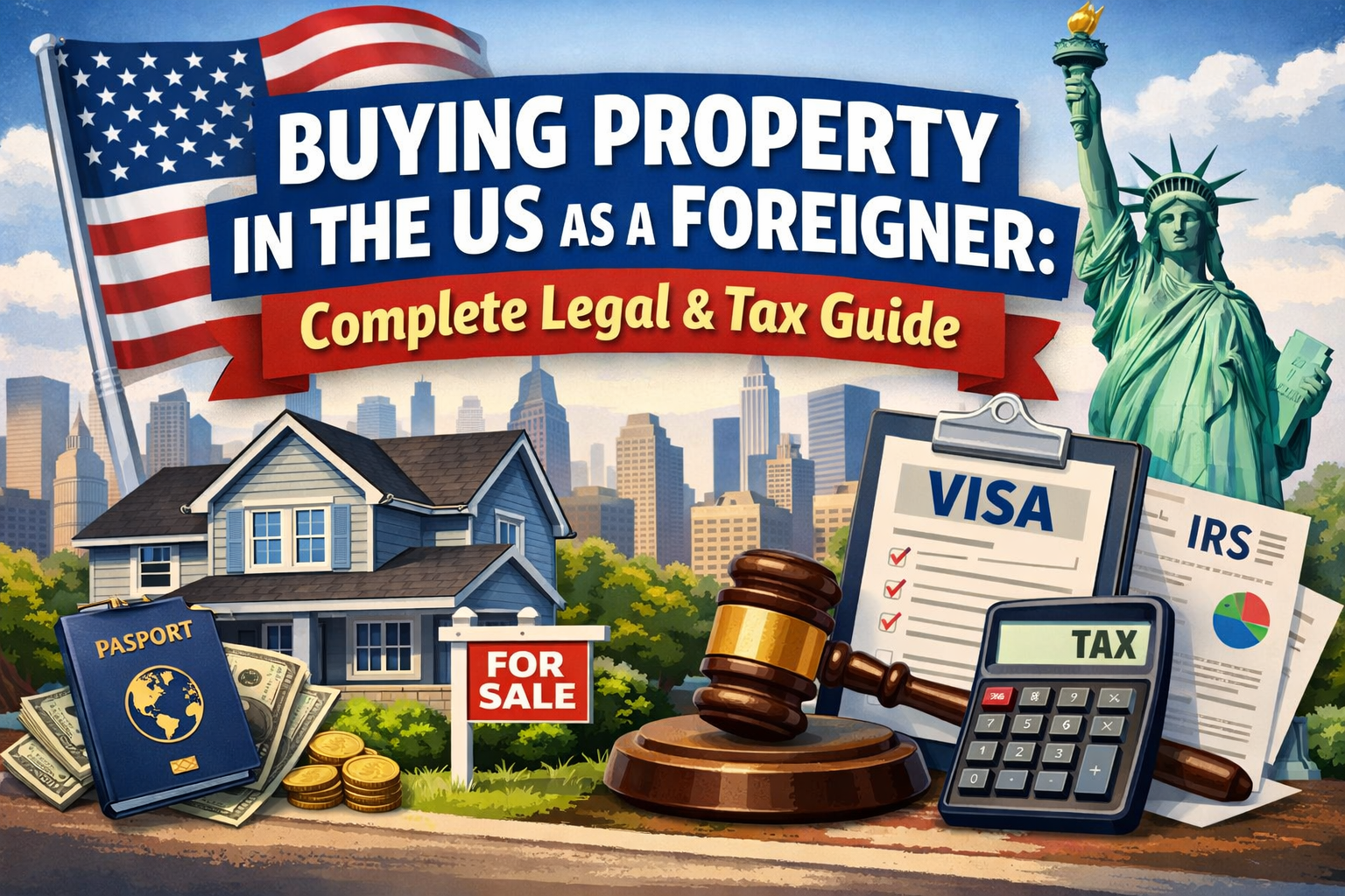 Buying Property in the US as a Foreigner: Complete Legal & Tax Guide